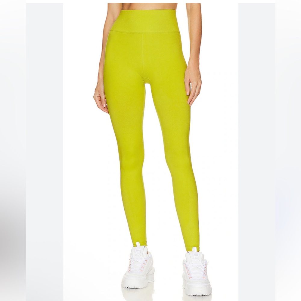 New! Camila Coelho Green High-Waisted Leggings